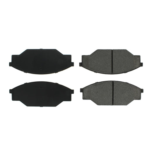 Top View of Front Disc Brake Pad Set CENTRIC 102.03030