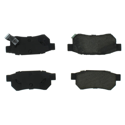 Top View of Rear Disc Brake Pad Set CENTRIC 102.03740