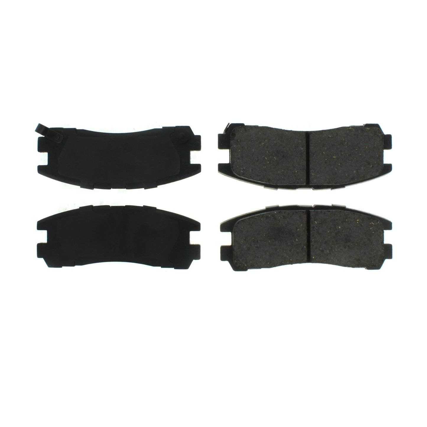 Top View of Rear Disc Brake Pad Set CENTRIC 102.03830