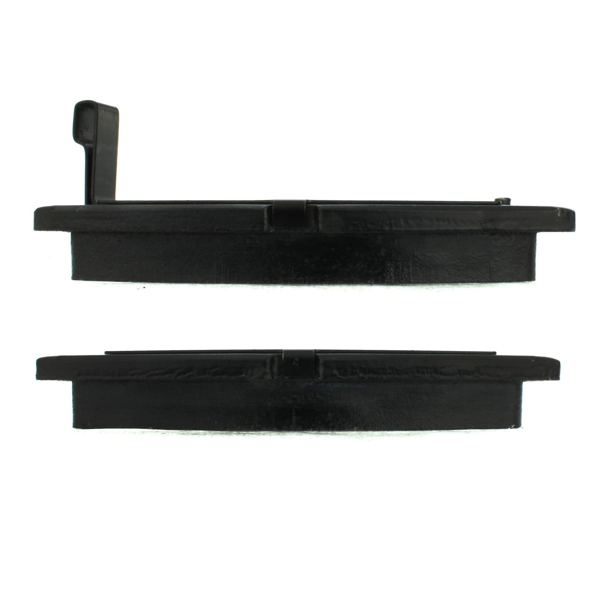 Side View of Rear Disc Brake Pad Set CENTRIC 102.04010