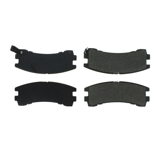 Top View of Rear Disc Brake Pad Set CENTRIC 102.04010