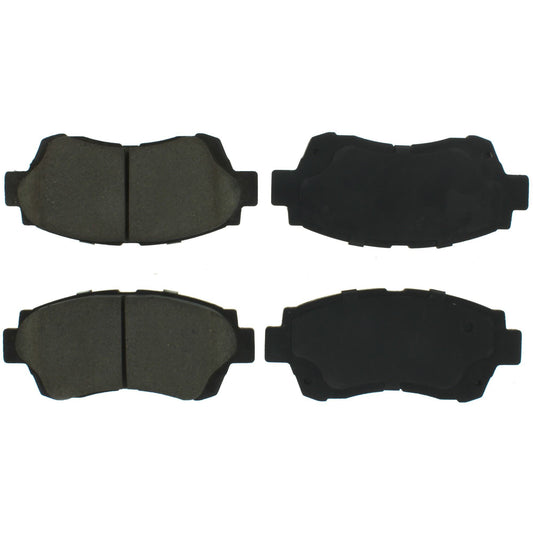 Top View of Front Disc Brake Pad Set CENTRIC 102.04760