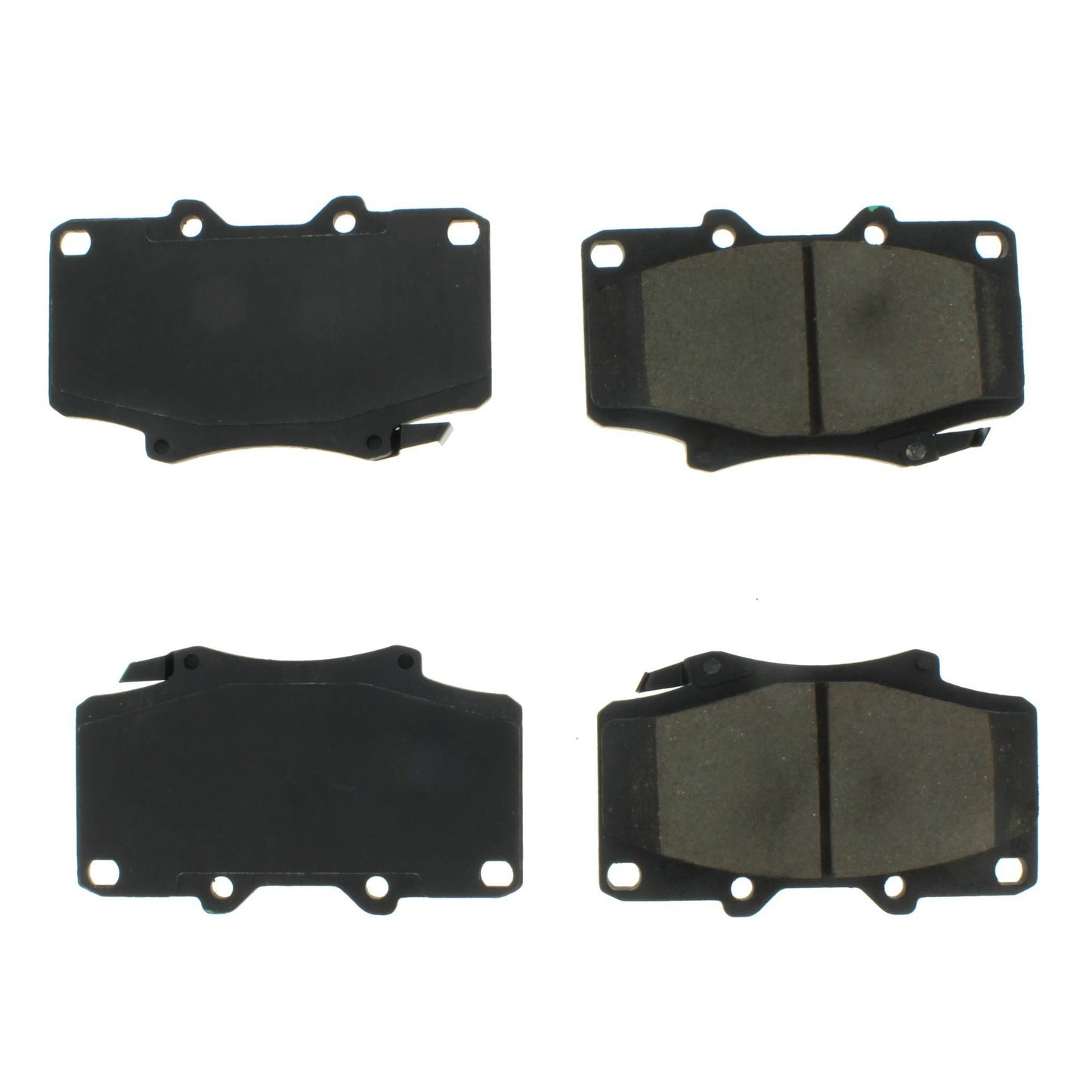 Top View of Front Disc Brake Pad Set CENTRIC 102.05020