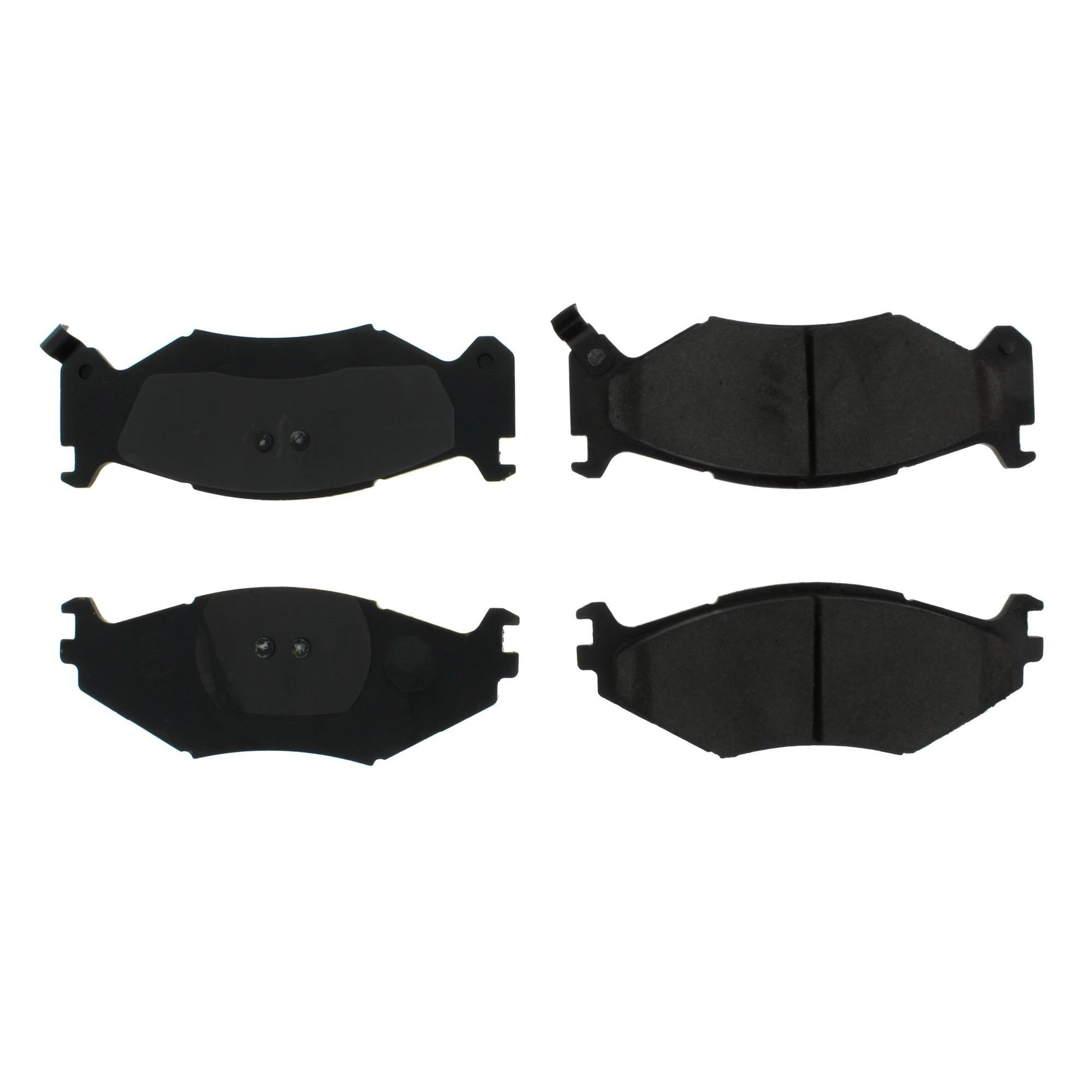 Top View of Front Disc Brake Pad Set CENTRIC 102.05220