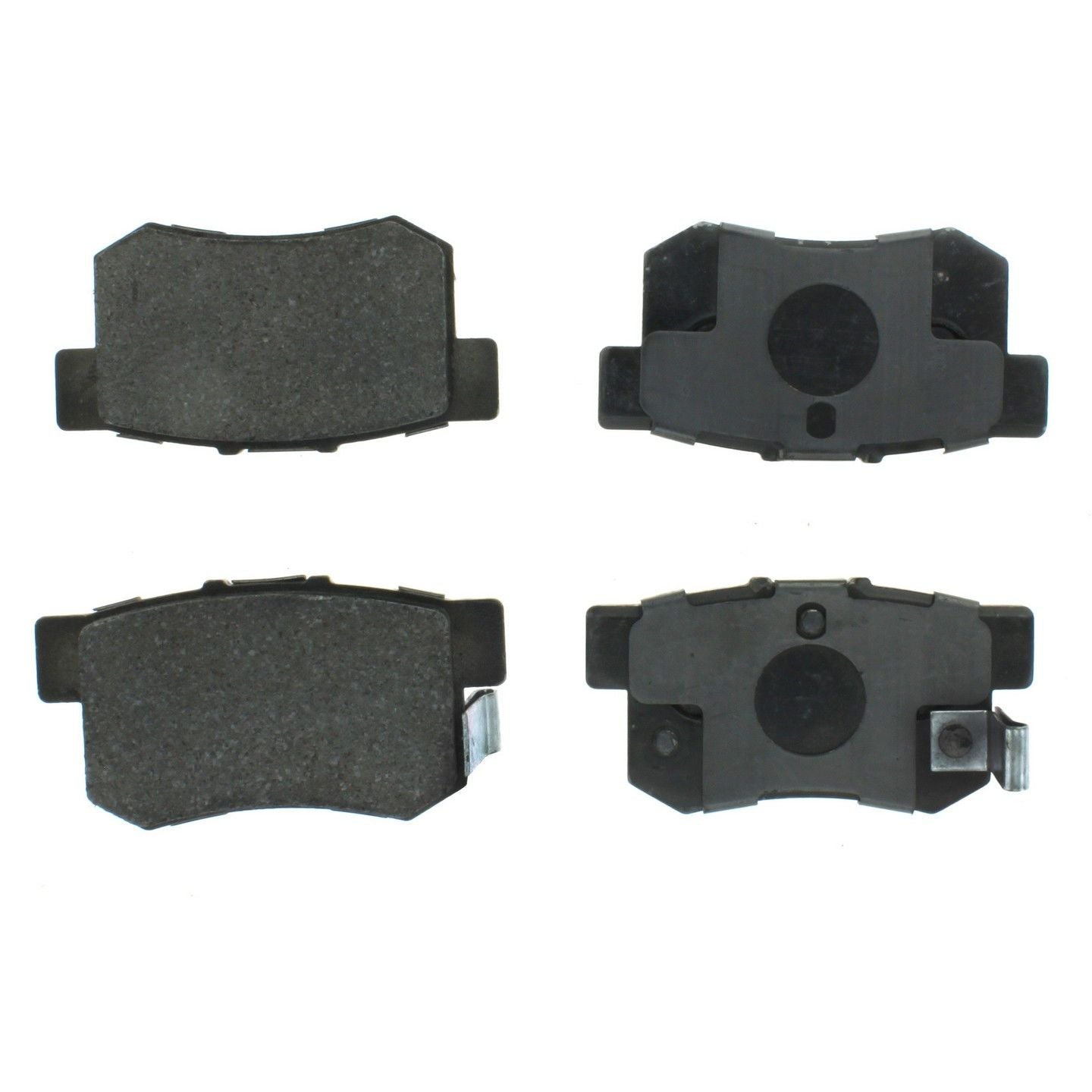 Top View of Rear Disc Brake Pad Set CENTRIC 102.05370