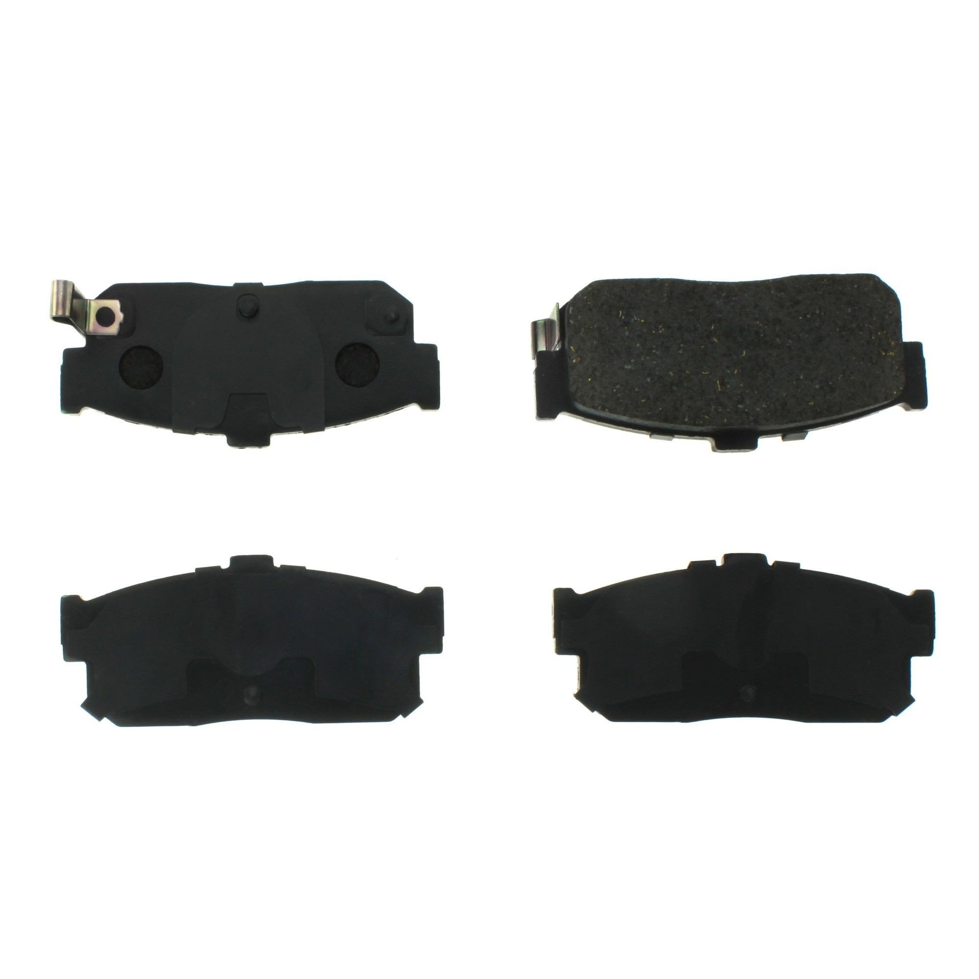 Top View of Rear Disc Brake Pad Set CENTRIC 102.05400