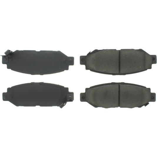 Top View of Rear Disc Brake Pad Set CENTRIC 102.05720