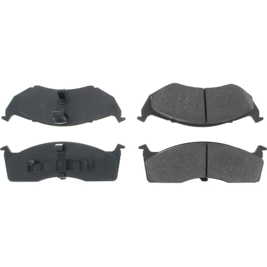 Top View of Front Disc Brake Pad Set CENTRIC 102.05910