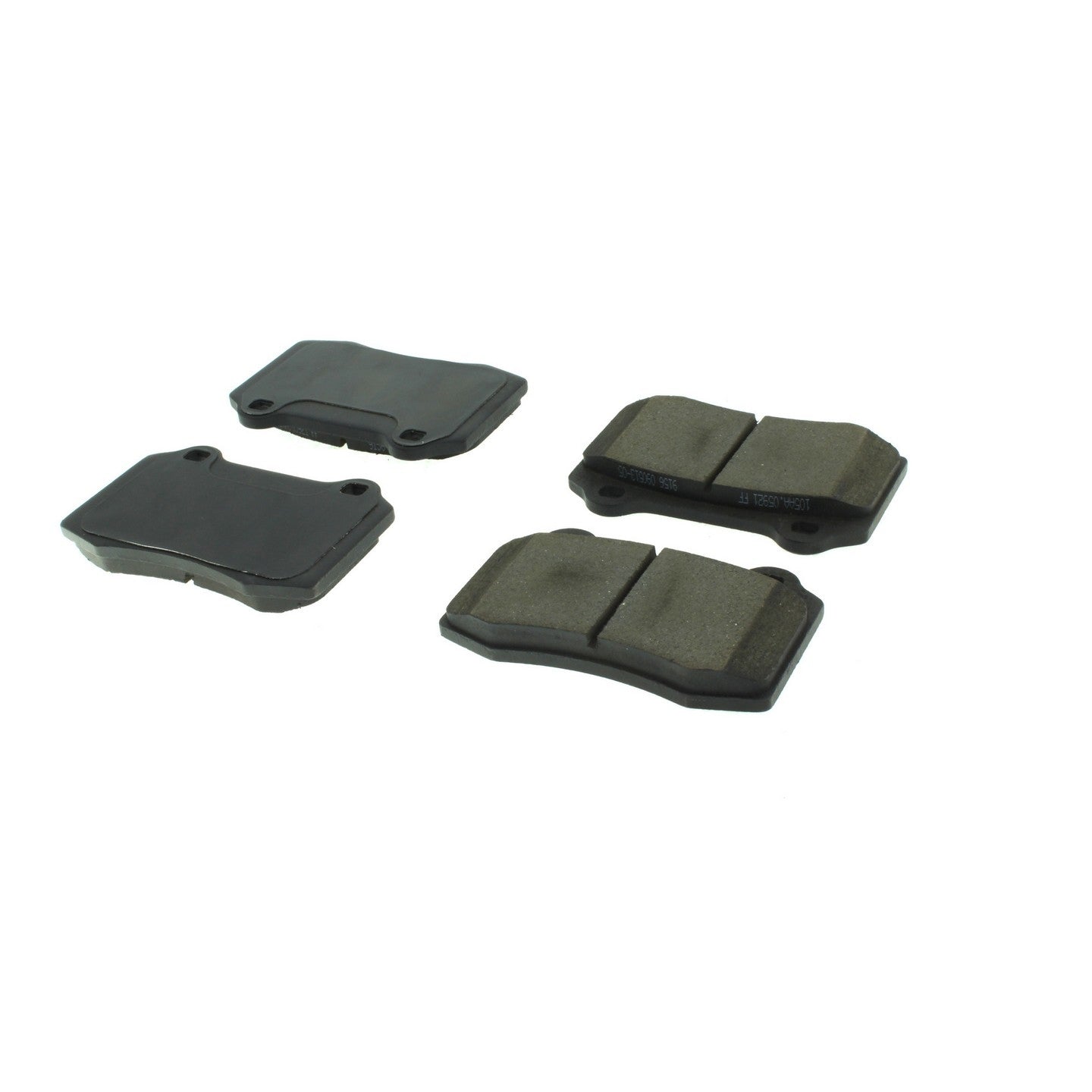 Angle View of Rear Disc Brake Pad Set CENTRIC 102.05921