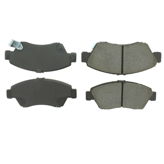 Top View of Front Disc Brake Pad Set CENTRIC 102.06210