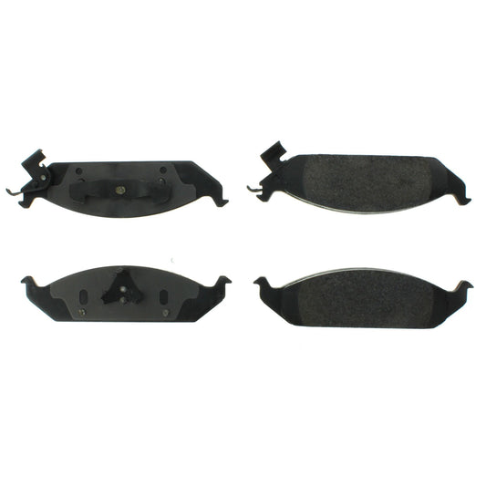 Top View of Front Disc Brake Pad Set CENTRIC 102.06500