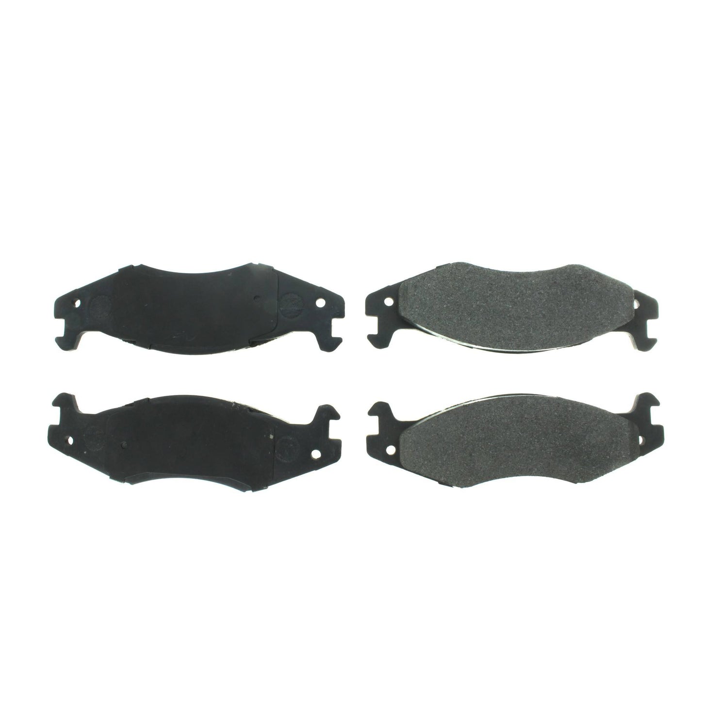 Top View of Rear Disc Brake Pad Set CENTRIC 102.06510