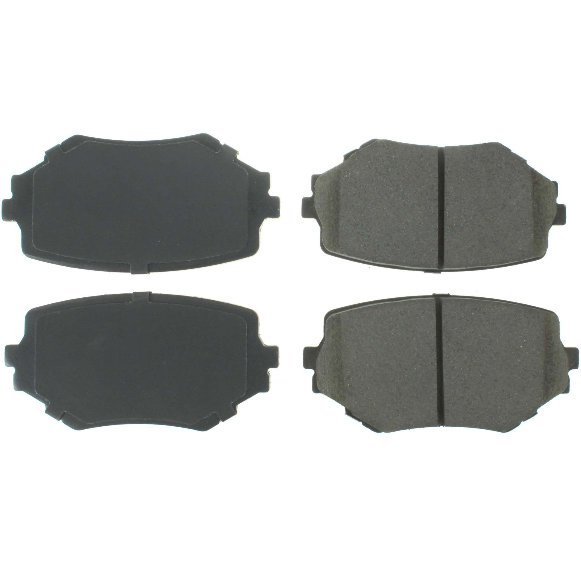 Top View of Front Disc Brake Pad Set CENTRIC 102.06800