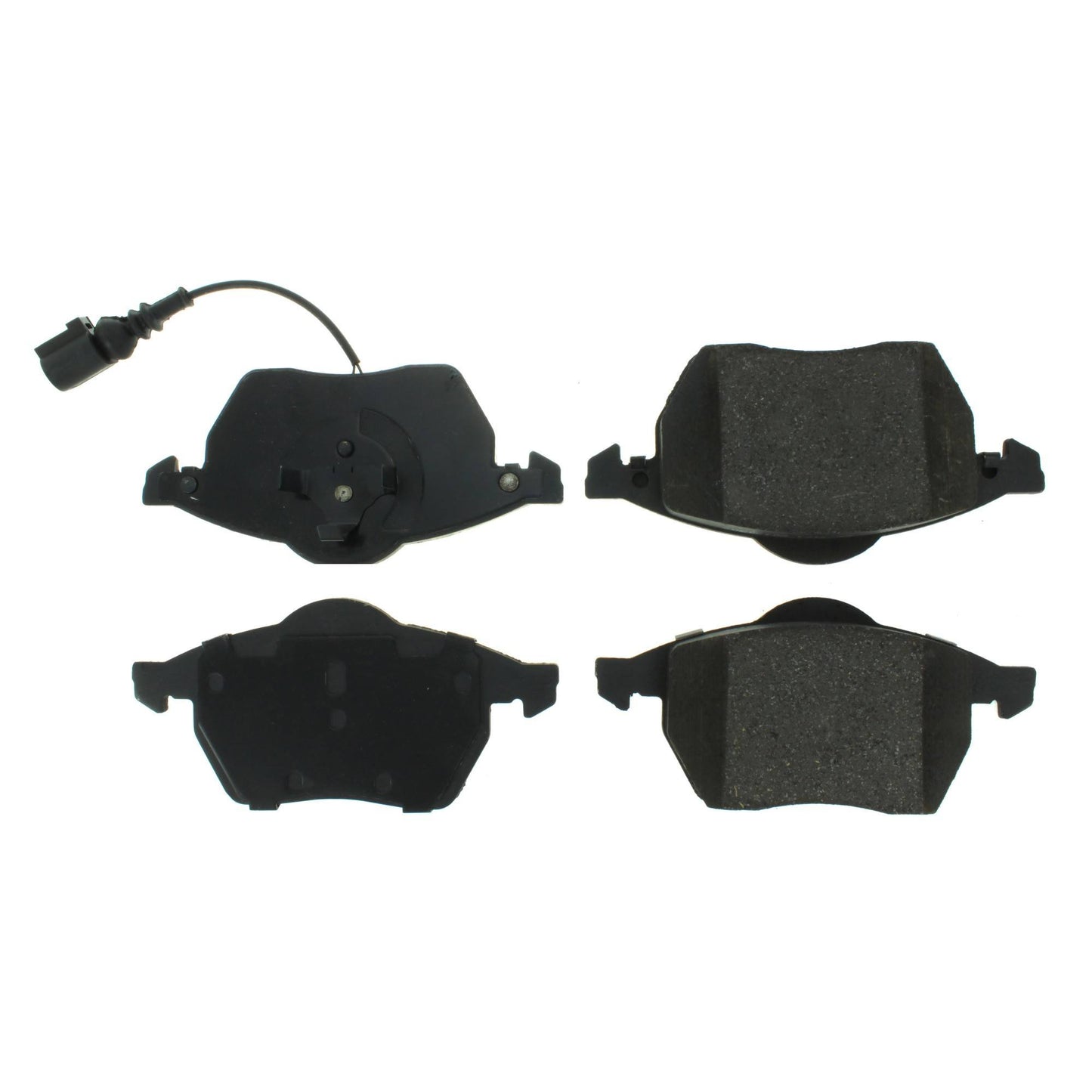 Top View of Front Disc Brake Pad Set CENTRIC 102.06871