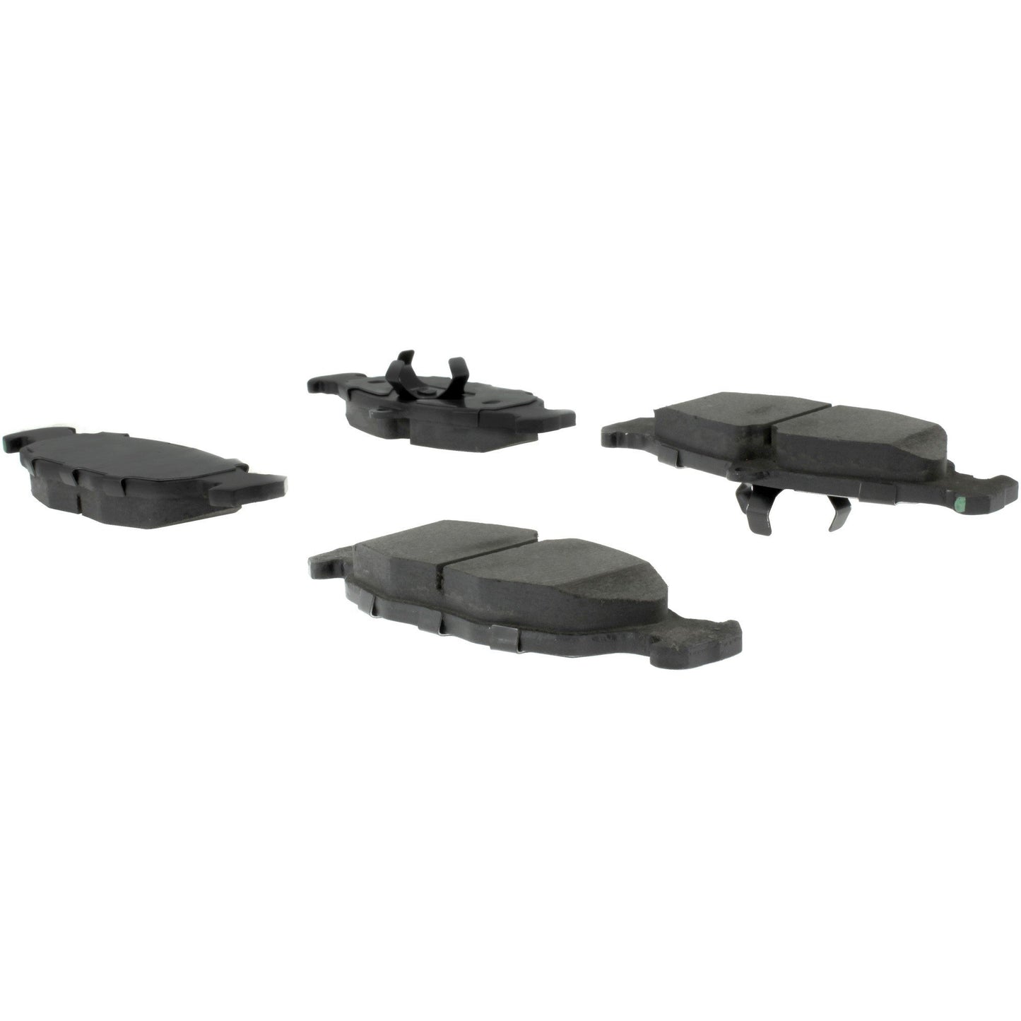 Angle View of Rear Disc Brake Pad Set CENTRIC 102.06880