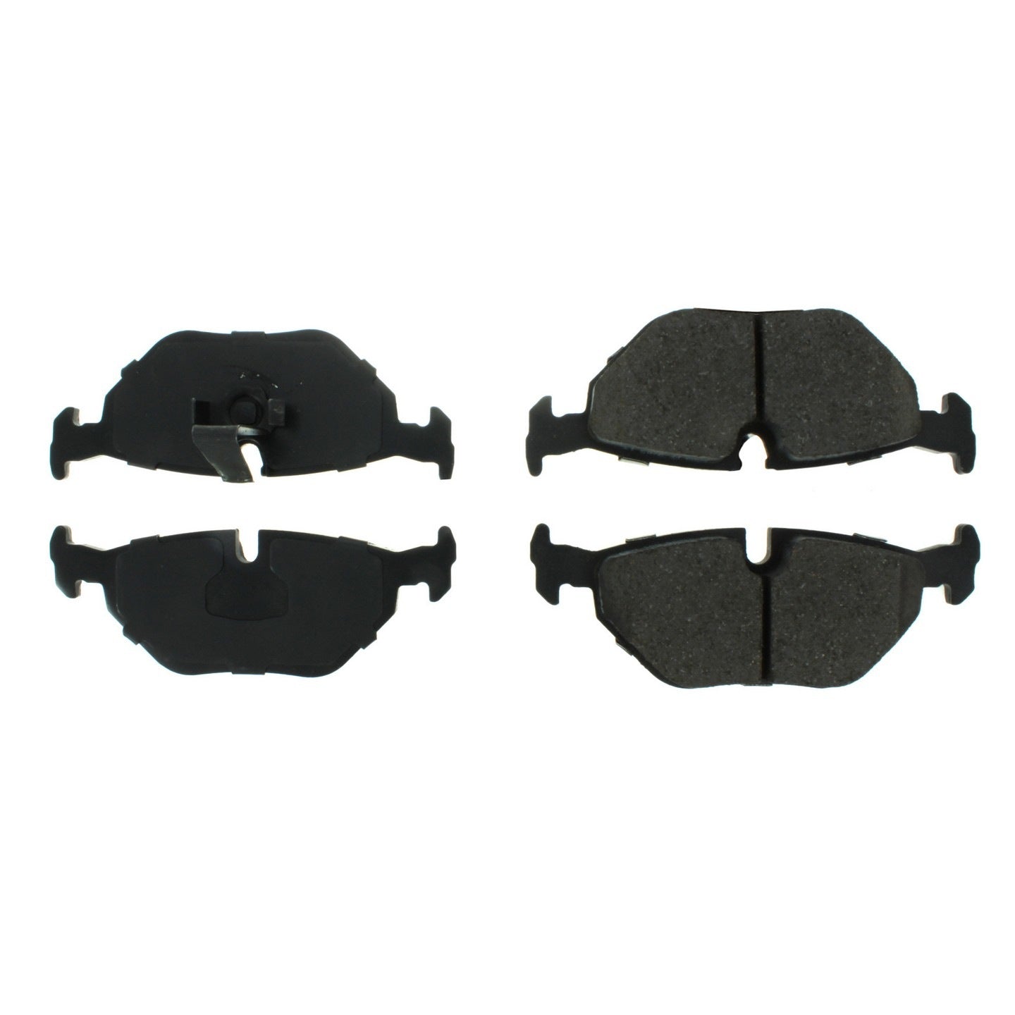 Top View of Rear Disc Brake Pad Set CENTRIC 102.06921