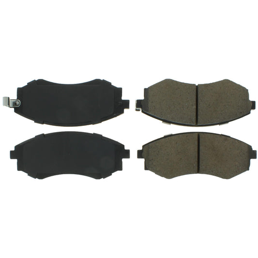 Top View of Front Disc Brake Pad Set CENTRIC 102.07000