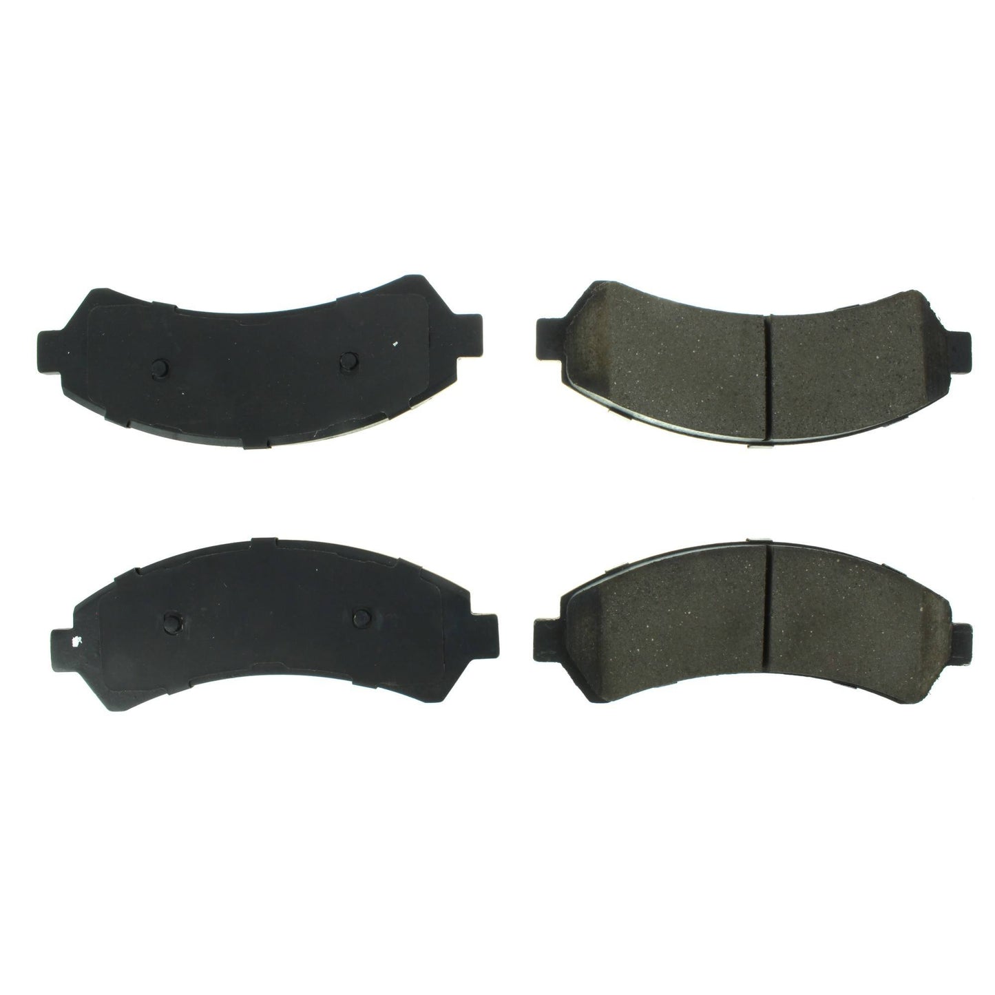 Top View of Front Disc Brake Pad Set CENTRIC 102.07260