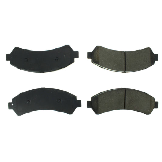 Top View of Front Disc Brake Pad Set CENTRIC 102.07260