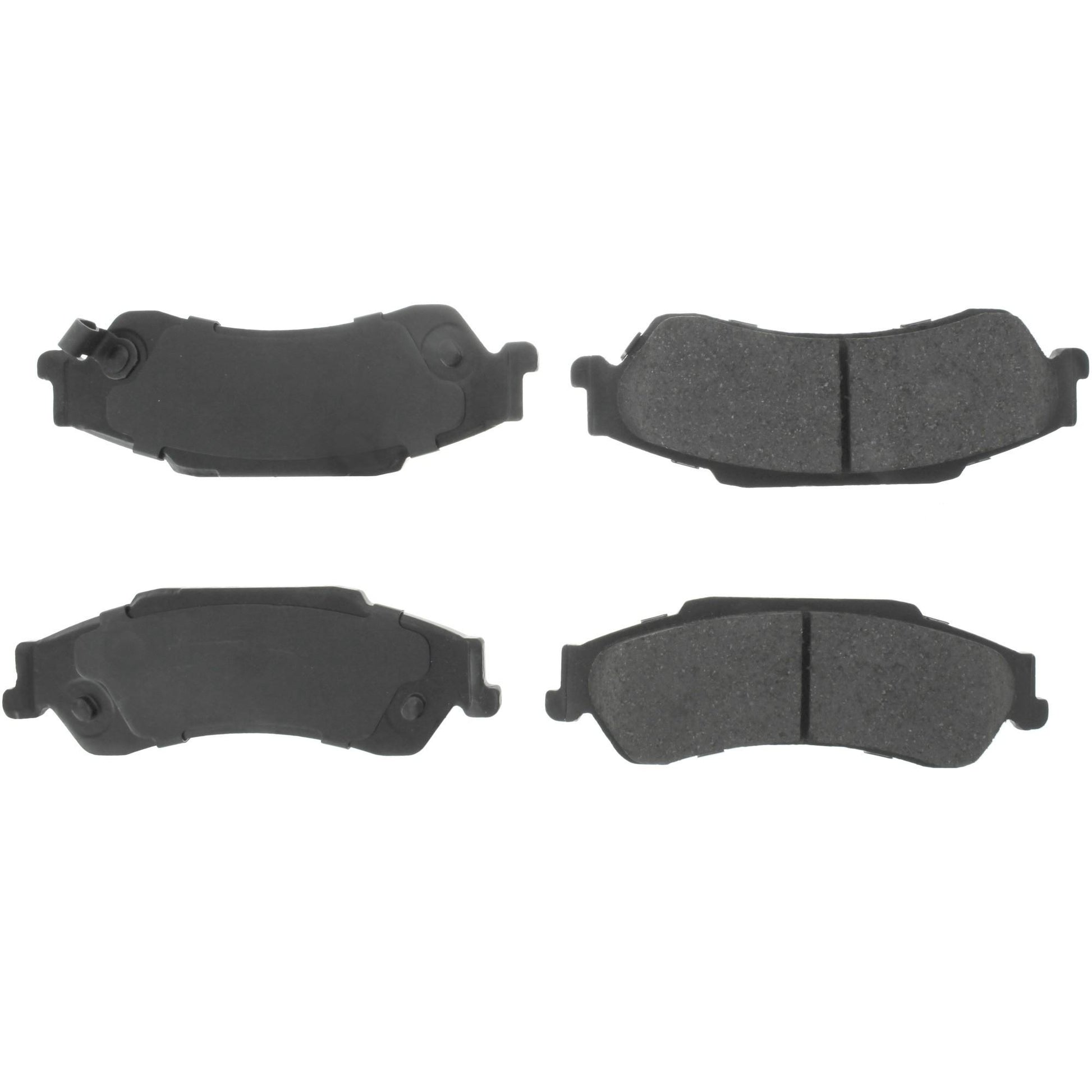 Top View of Rear Disc Brake Pad Set CENTRIC 102.07290