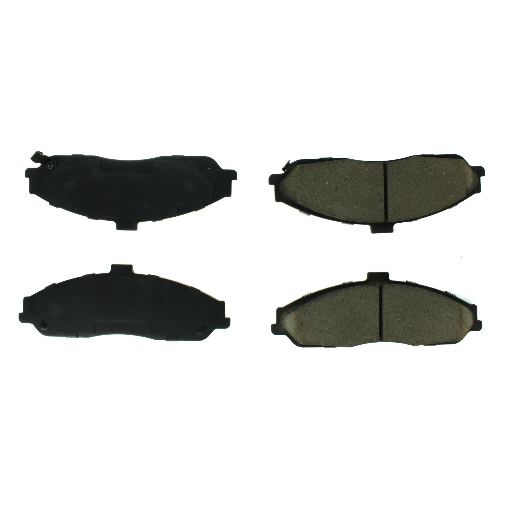 Top View of Front Disc Brake Pad Set CENTRIC 102.07310