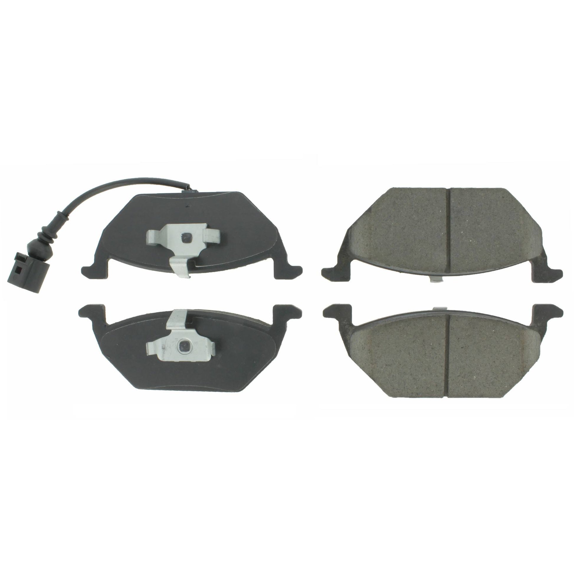 Top View of Front Disc Brake Pad Set CENTRIC 102.07681