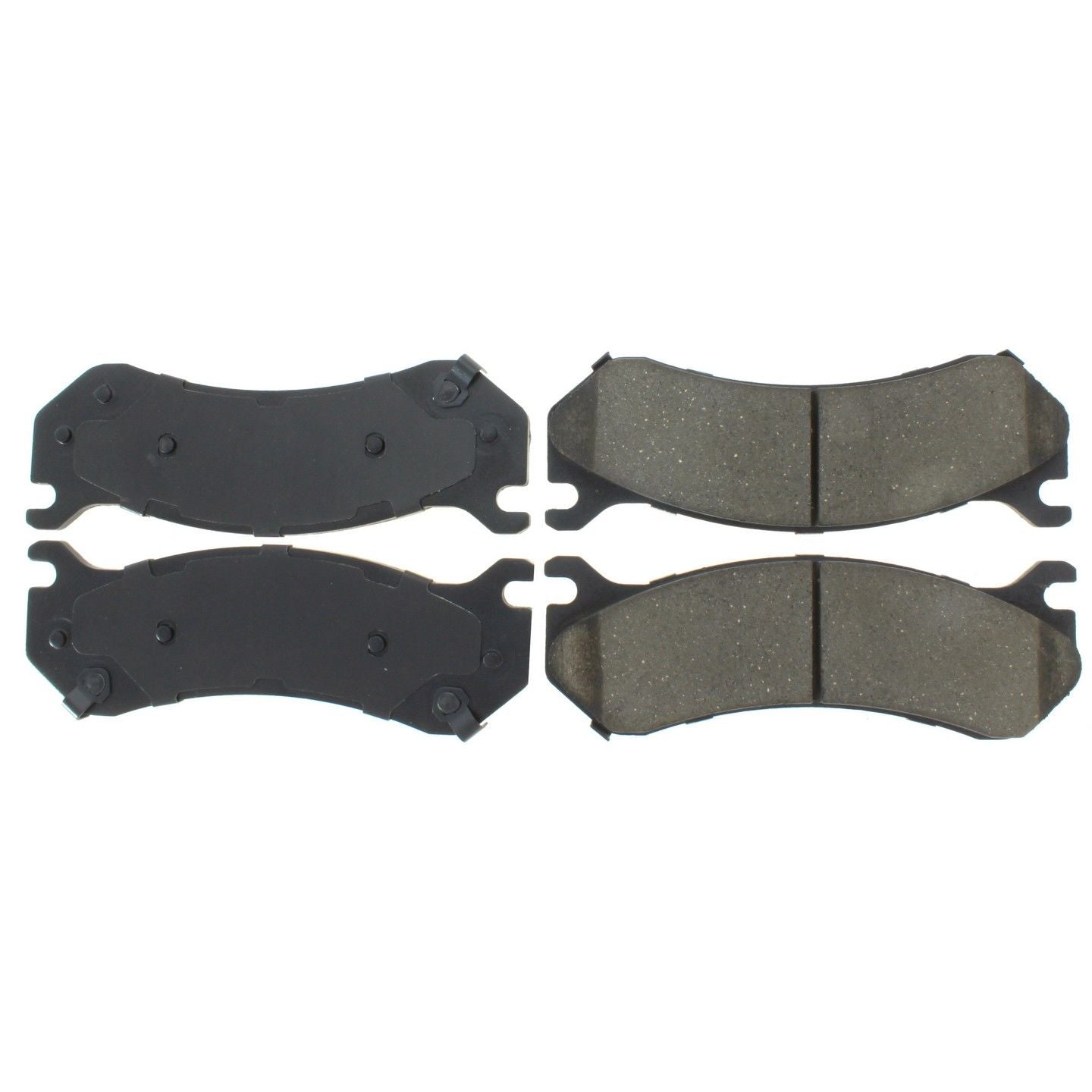 Top View of Front Disc Brake Pad Set CENTRIC 102.07850