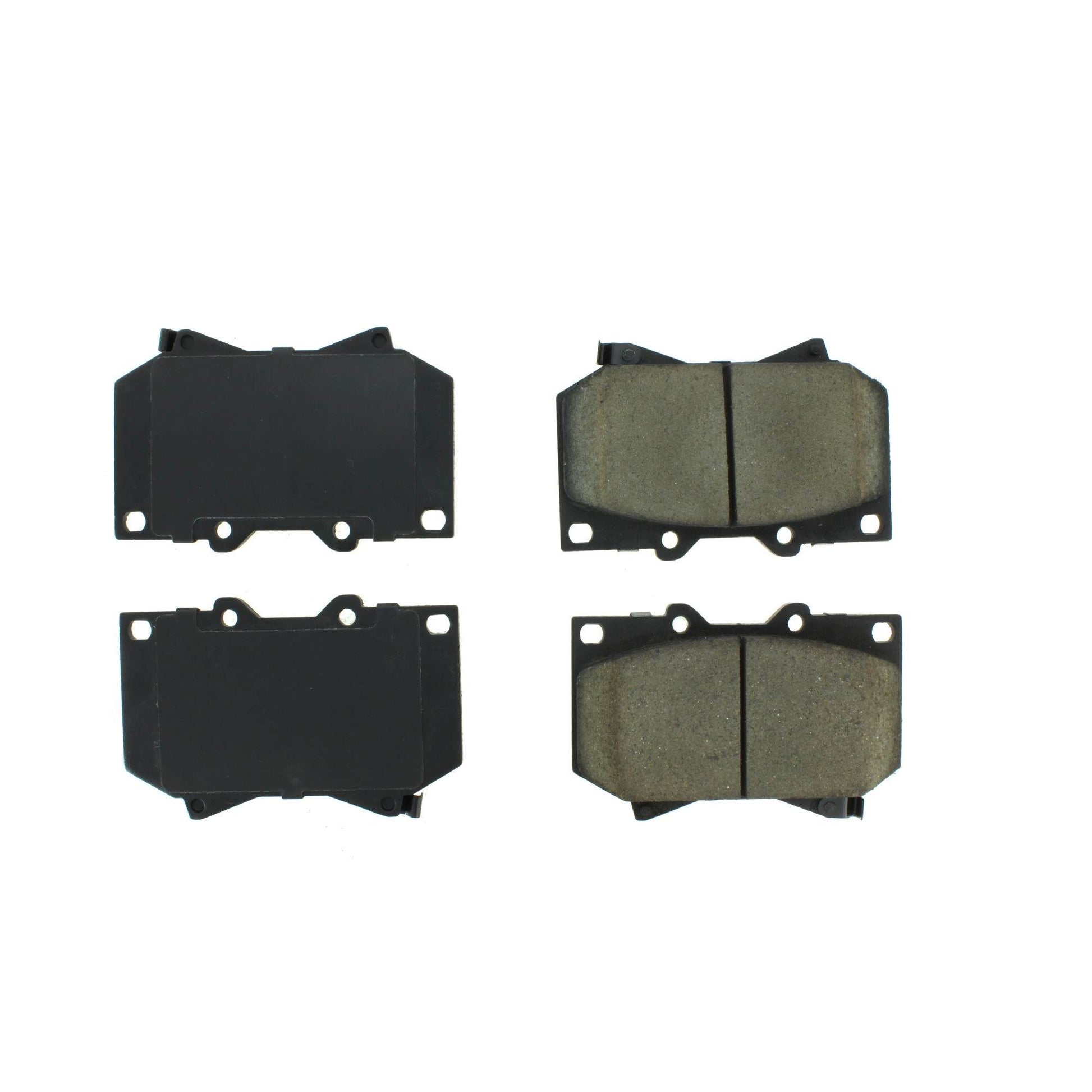 Top View of Front Disc Brake Pad Set CENTRIC 102.08120