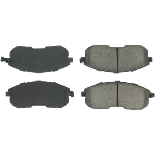 Top View of Front Disc Brake Pad Set CENTRIC 102.08151