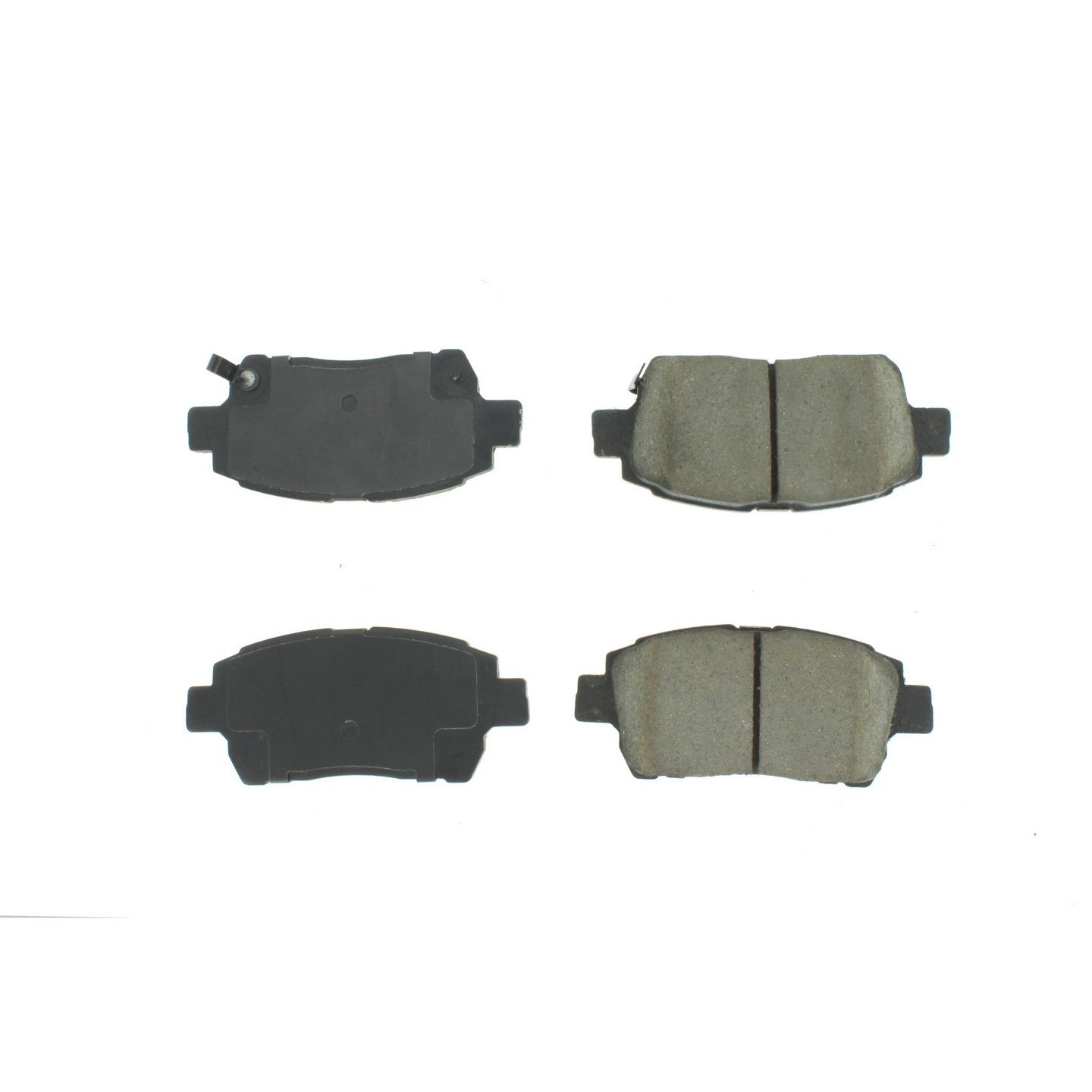 Top View of Front Disc Brake Pad Set CENTRIC 102.08220