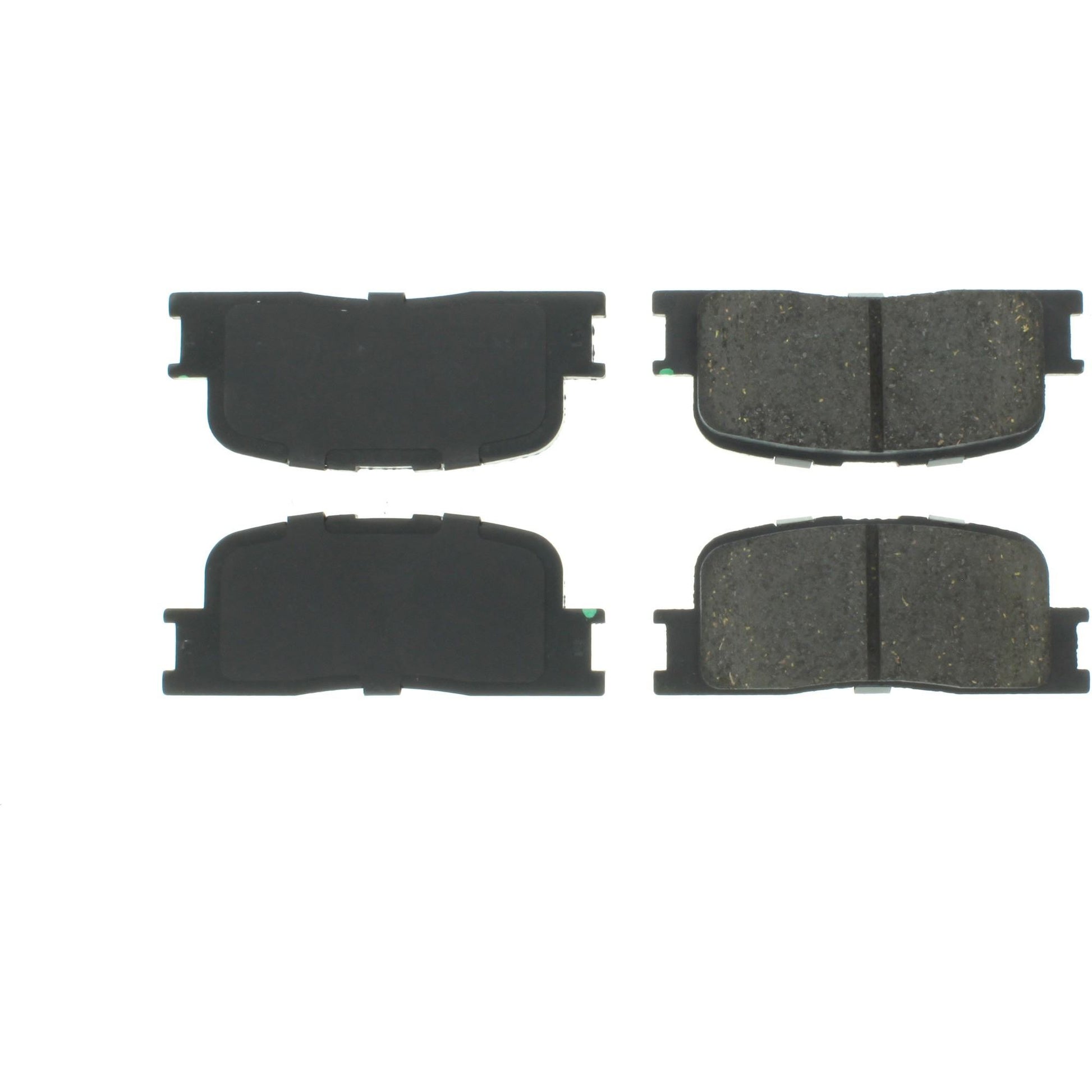 Top View of Rear Disc Brake Pad Set CENTRIC 102.08850