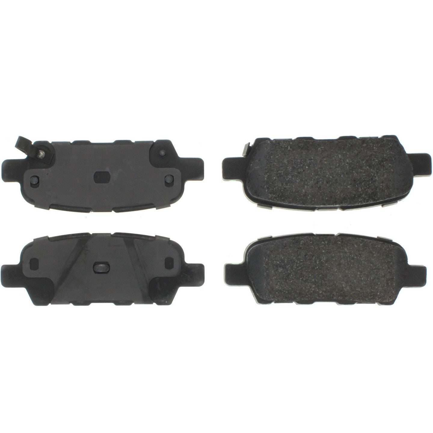 Top View of Rear Disc Brake Pad Set CENTRIC 102.09050