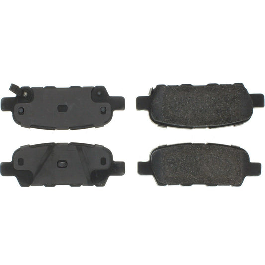 Top View of Rear Disc Brake Pad Set CENTRIC 102.09050