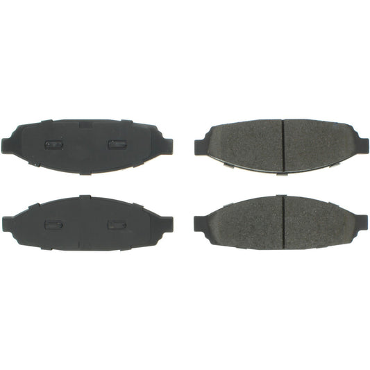 Top View of Front Disc Brake Pad Set CENTRIC 102.09530