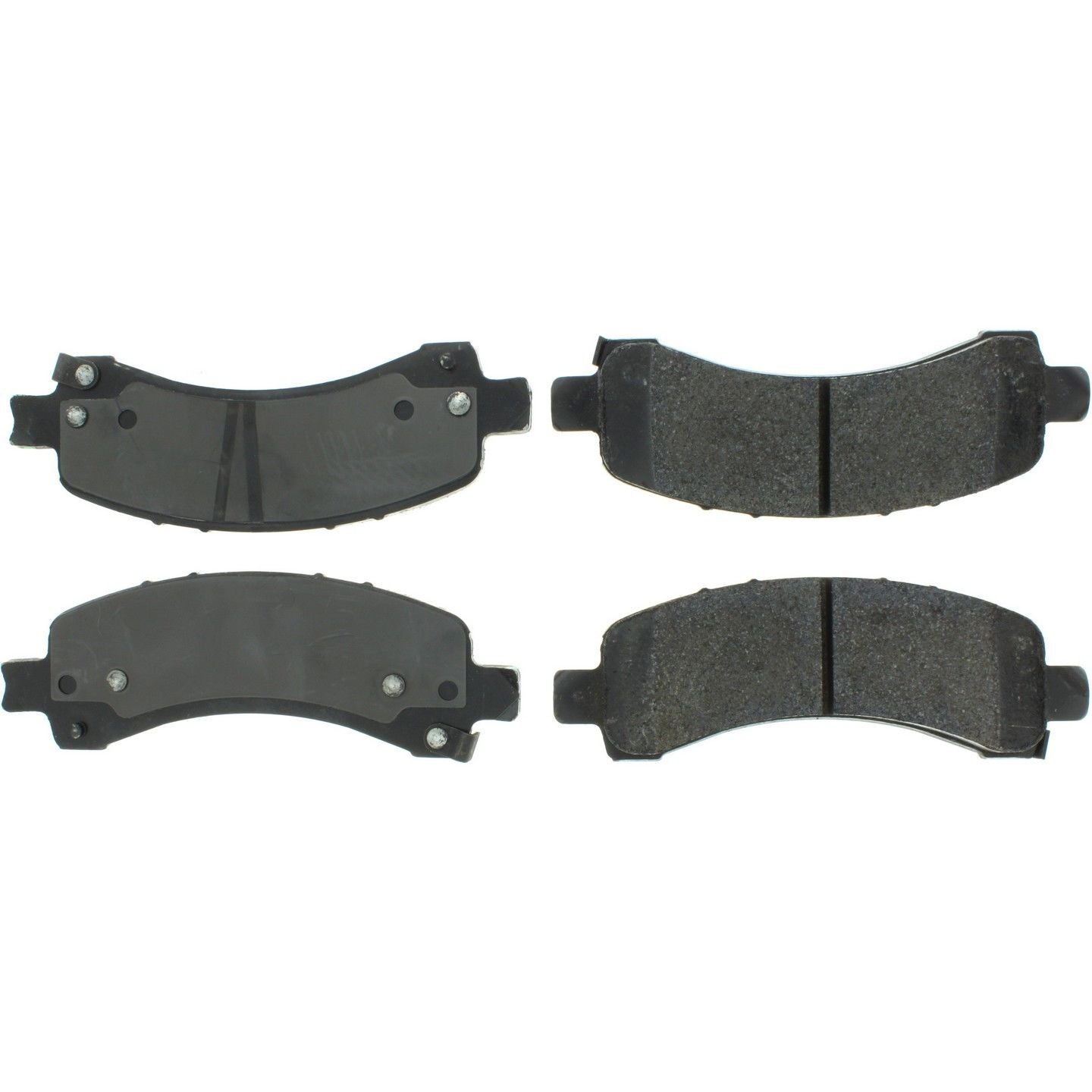 Top View of Rear Disc Brake Pad Set CENTRIC 102.09740