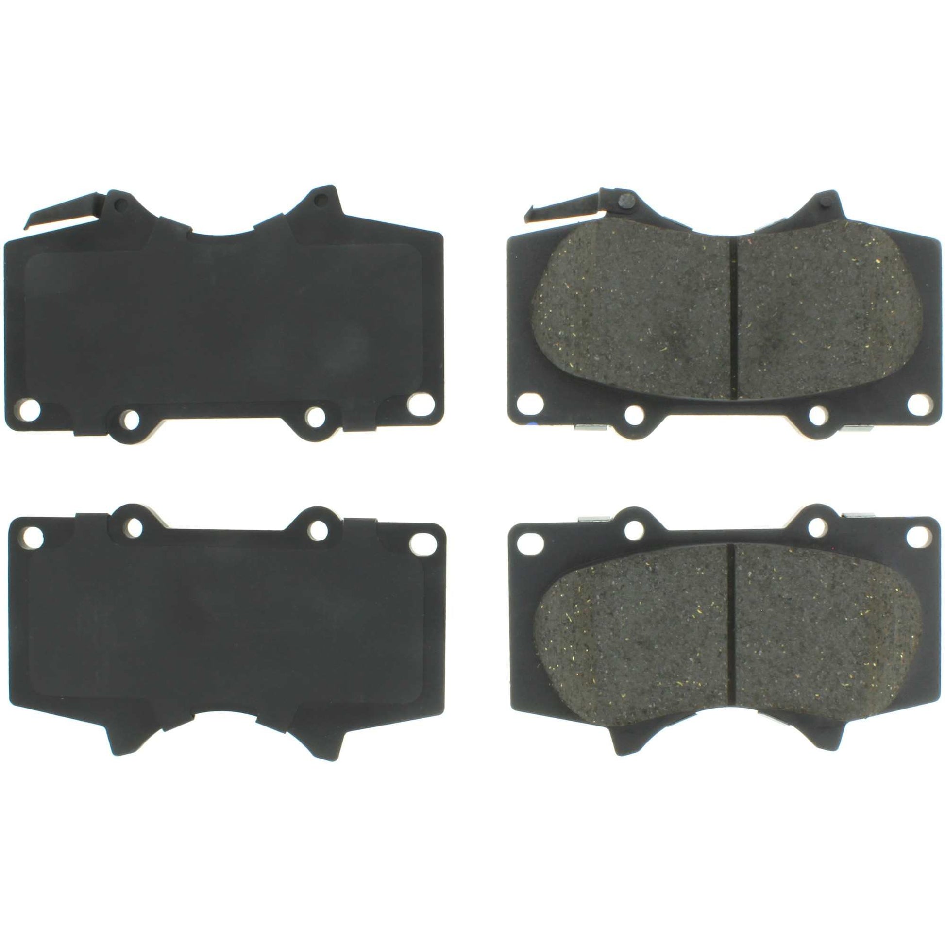 Top View of Front Disc Brake Pad Set CENTRIC 102.09760