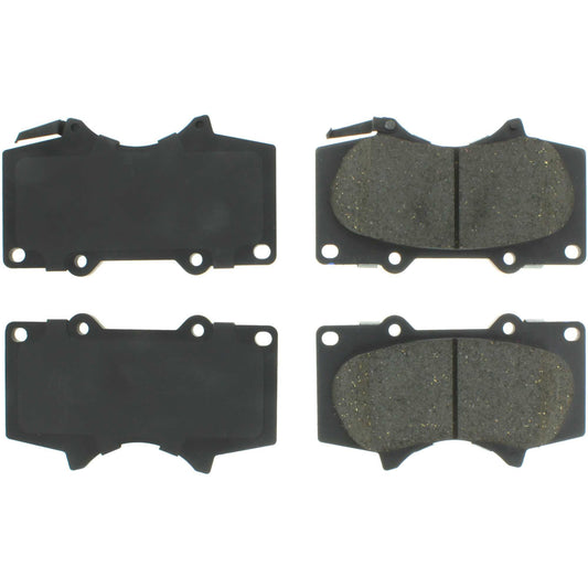 Top View of Front Disc Brake Pad Set CENTRIC 102.09760