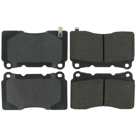 Top View of Front Disc Brake Pad Set CENTRIC 102.10010