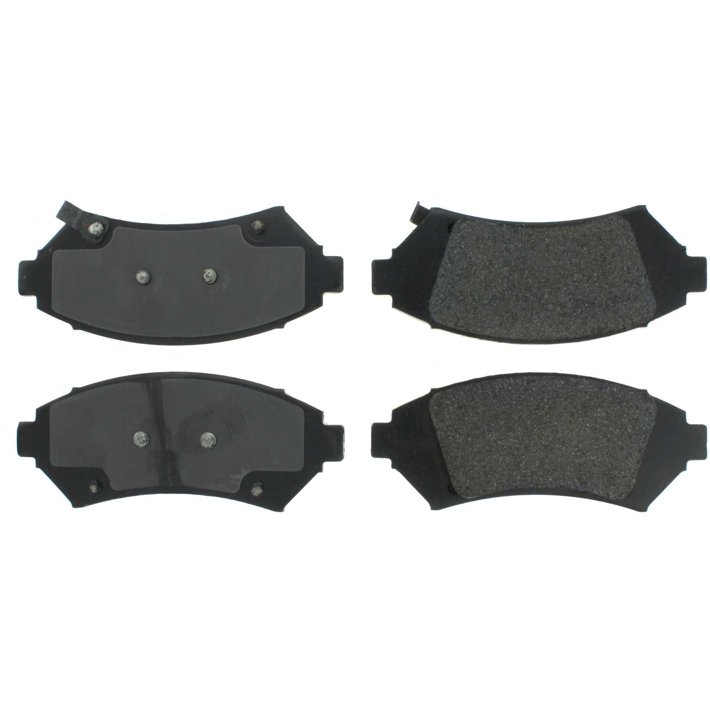 Top View of Front Disc Brake Pad Set CENTRIC 102.10760