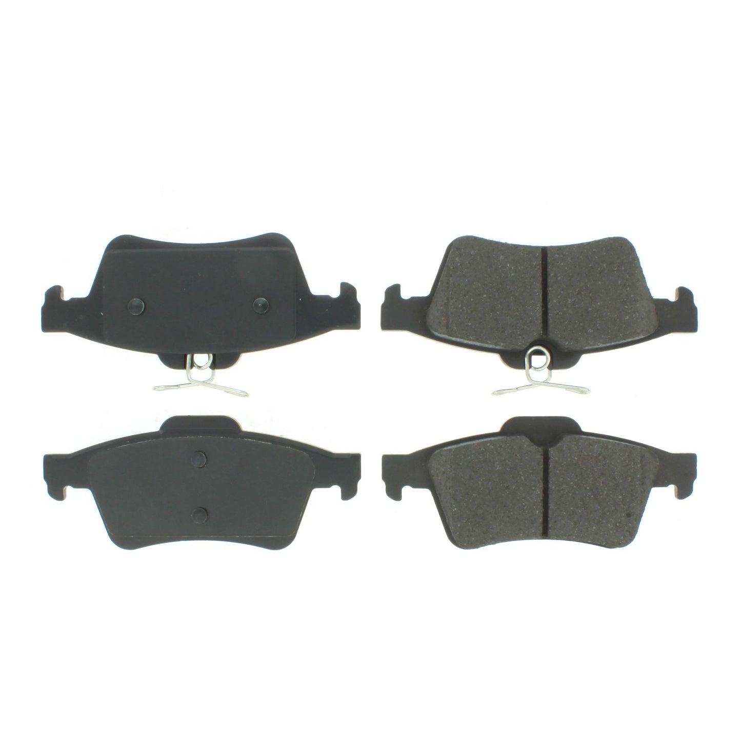 Top View of Rear Disc Brake Pad Set CENTRIC 102.10950