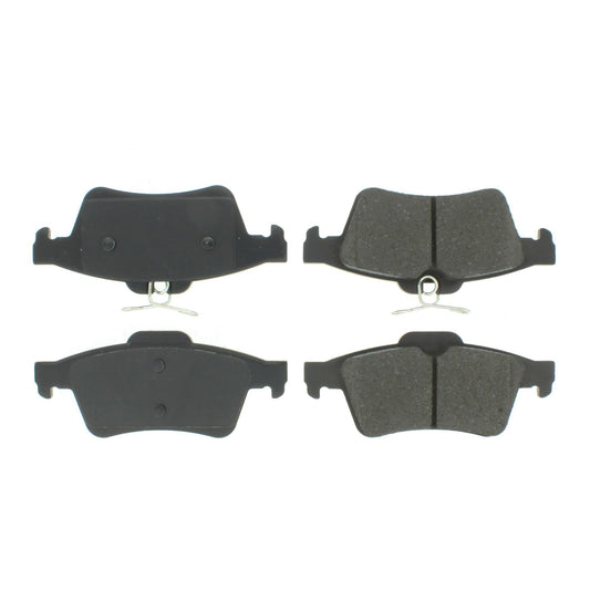 Top View of Rear Disc Brake Pad Set CENTRIC 102.10950