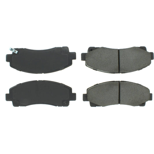 Top View of Front Disc Brake Pad Set CENTRIC 102.11020