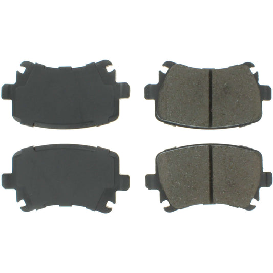 Top View of Rear Disc Brake Pad Set CENTRIC 102.11080