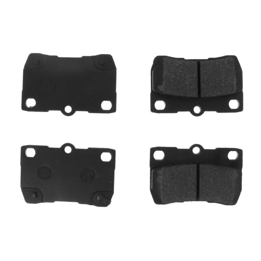 Top View of Rear Disc Brake Pad Set CENTRIC 102.11130