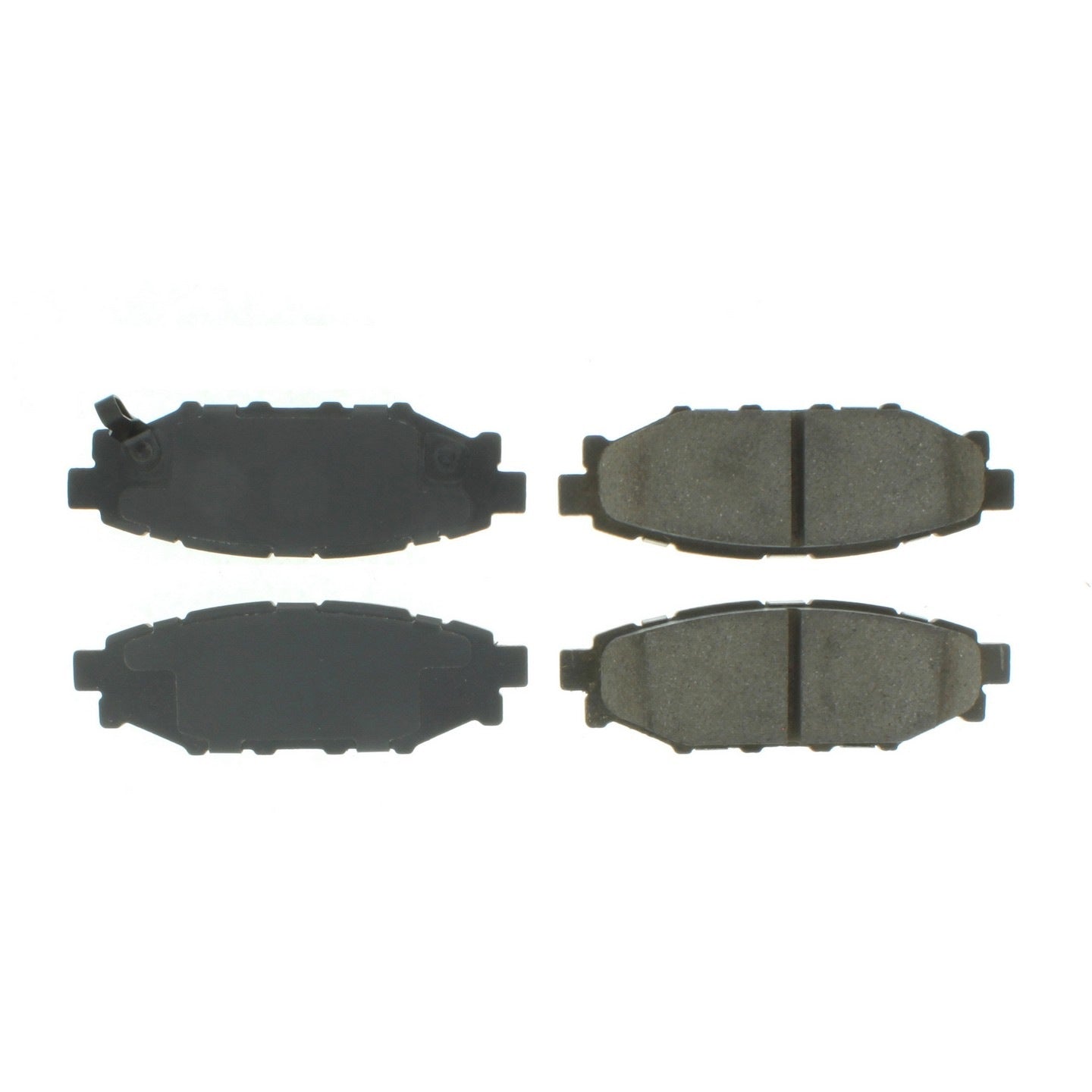 Top View of Rear Disc Brake Pad Set CENTRIC 102.11140