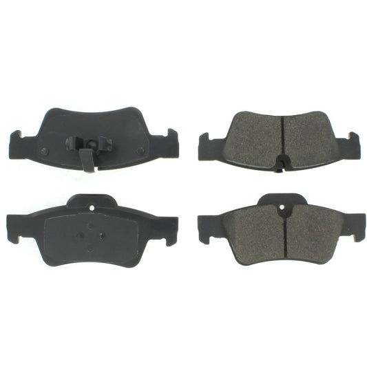 Top View of Rear Disc Brake Pad Set CENTRIC 102.11220