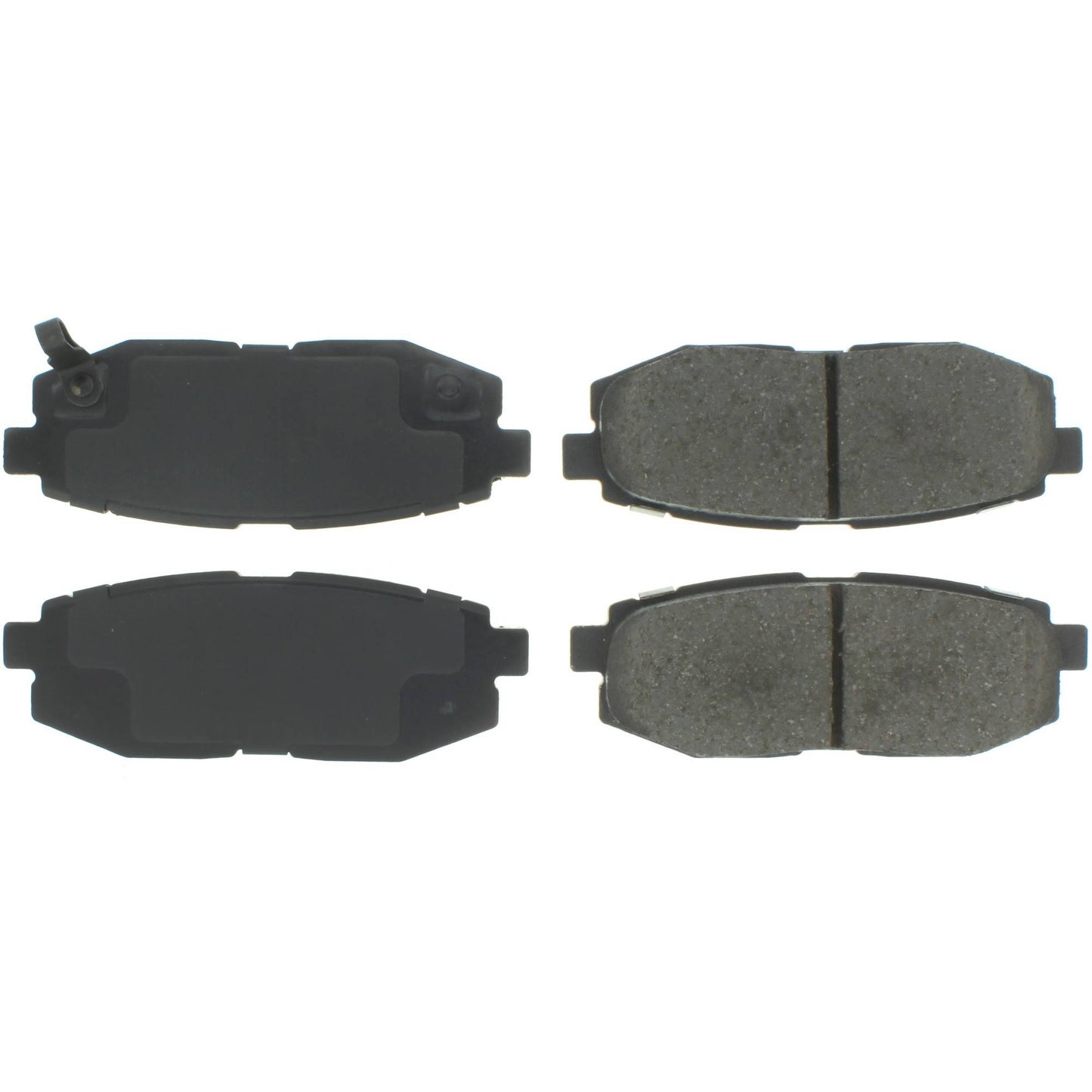 Top View of Rear Disc Brake Pad Set CENTRIC 102.11240