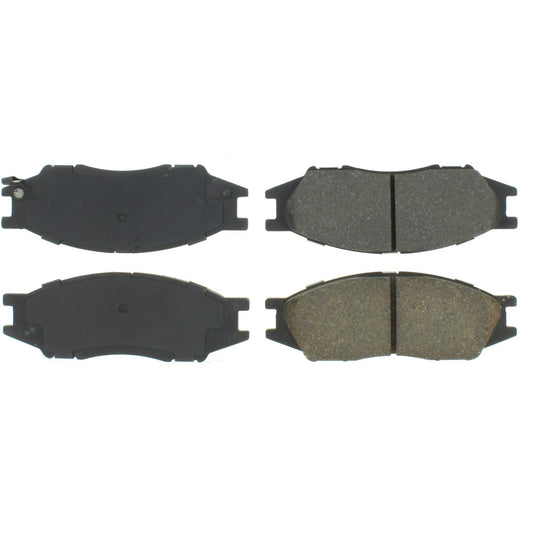 Top View of Front Disc Brake Pad Set CENTRIC 102.11930