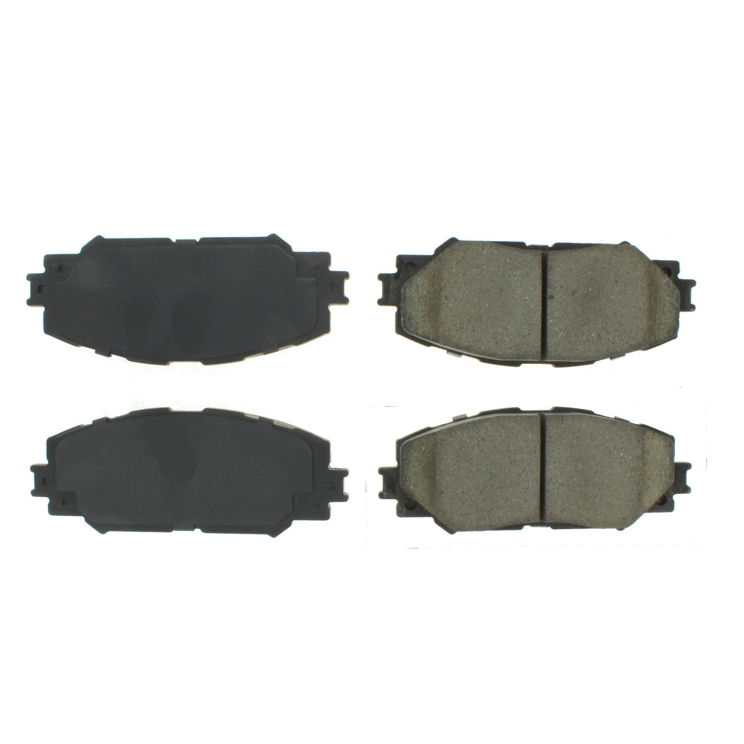 Top View of Front Disc Brake Pad Set CENTRIC 102.12100