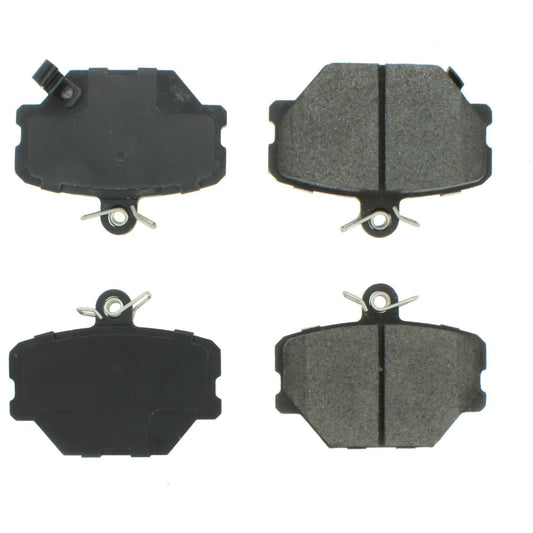 Top View of Front Disc Brake Pad Set CENTRIC 102.12520